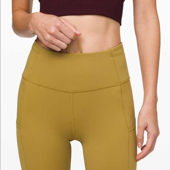 Lululemon Fast and Free tight 28" - Grape Leaf - Picture 4 of 7